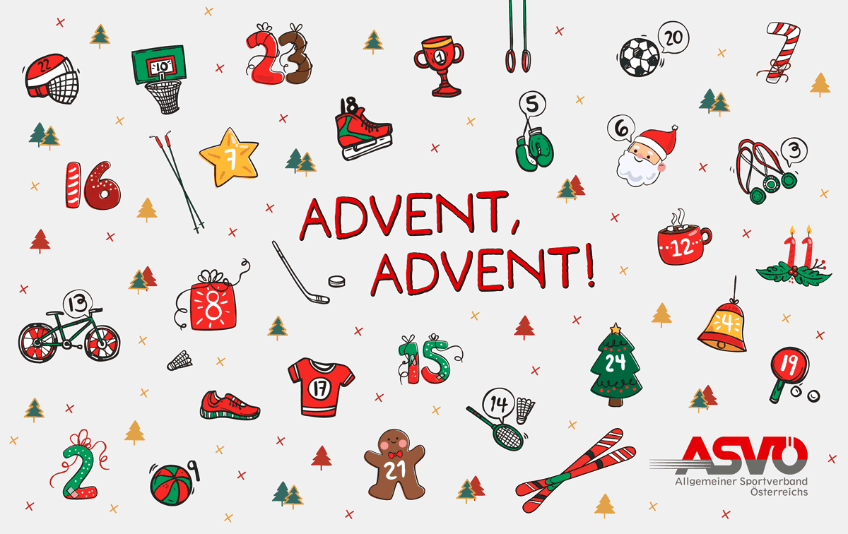 Adventkalender mit Link zum ASVÖ