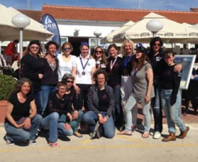 Seglerinnen bei der Palagruza 2016