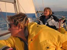 Segeln bis zur Dämmerung