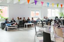 schön gemütlich – Bankerl-sitzen