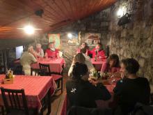 Erster Abend beim Guste in Vodice