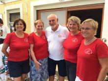 Segelbiathlon 2017 mit Sylvia, Veronika, Birgit und Gisela