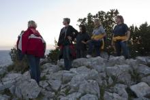 Blick über den Küstenstreifen