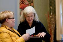 Herzliche Glückwünsche vom Vorstand für Jutta